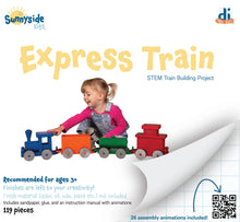 Load image into Gallery viewer, Sunnyside Kits - Express Train STEM Building Project - Complete Kit