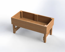 Load image into Gallery viewer, Elevated Planter - Digital Plans | Beginner