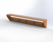 Load image into Gallery viewer, Fireside Retreat Coat Rack - Digital Plans | Moderate