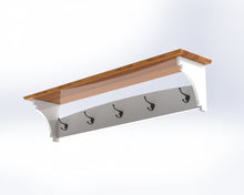 Load image into Gallery viewer, Fireside Warmth Coat Rack - Digital Plans | Moderate