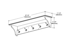 Load image into Gallery viewer, Fireside Warmth Coat Rack - Digital Plans | Moderate