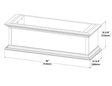 Load image into Gallery viewer, The Willow Window Box - Digital Plans | Moderate