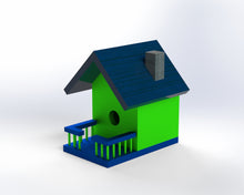 Load image into Gallery viewer, Canary Cottage Birdhouse - Digital Plans | Moderate
