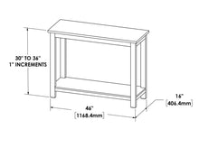 Load image into Gallery viewer, Tomah Console Table - Digital Plans | Beginner
