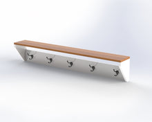 Load image into Gallery viewer, Fireside Retreat Coat Rack - Digital Plans | Moderate
