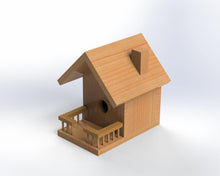 Load image into Gallery viewer, Canary Cottage Birdhouse - Digital Plans | Moderate
